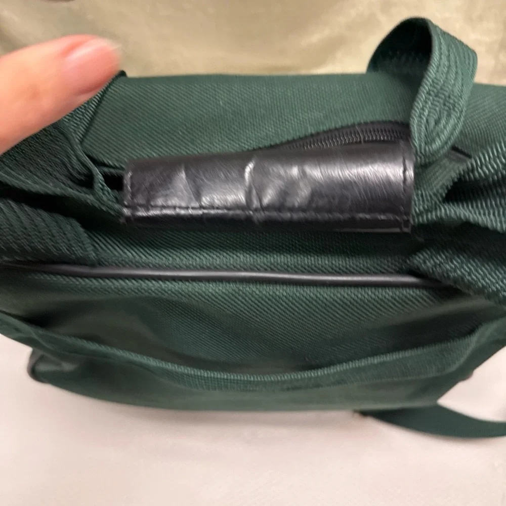 London Fog Dark Green Carry-On Bag